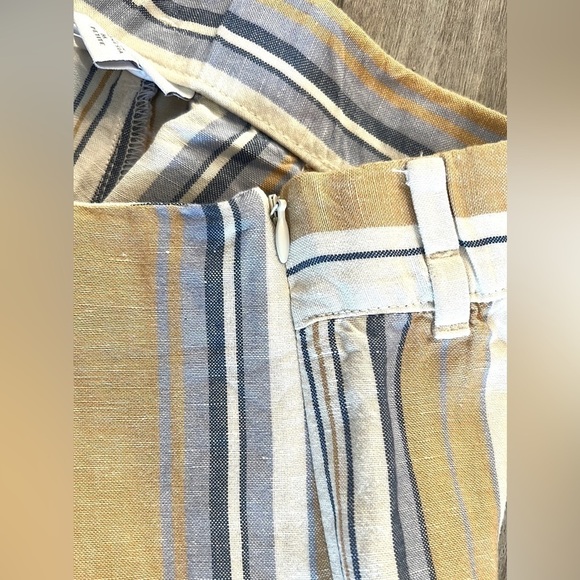 NWT,J.Jill, Absolutely Gorgeous, Slimming Vertical Stripes, Beach Capsule Pants - Picture 11 of 13